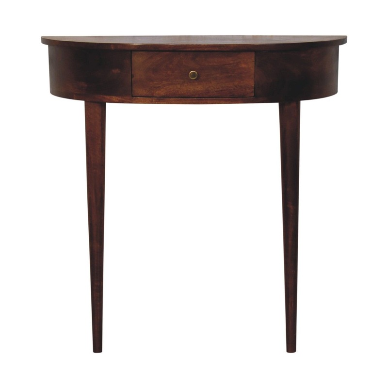 Backless Mounted Console – Brown