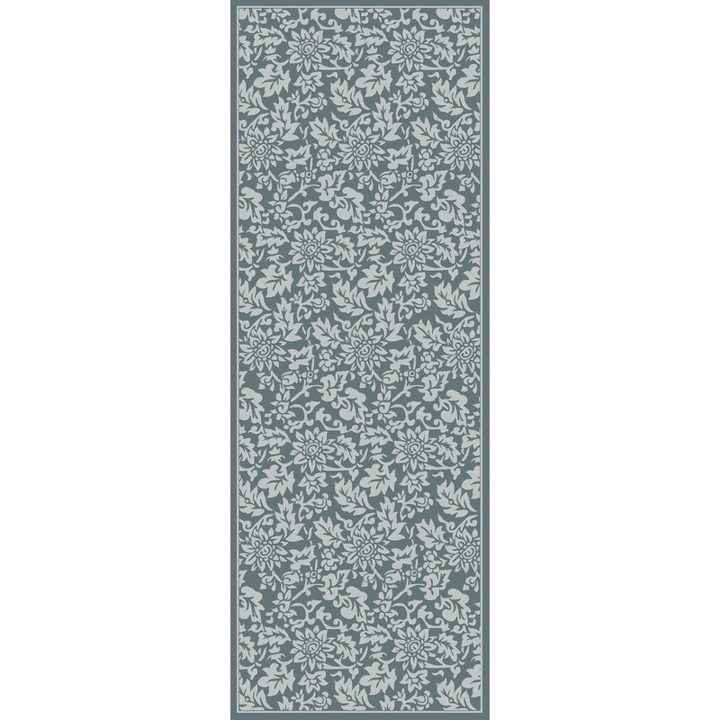 Macau – Non – Slip Accent Rug, Floral Charm
