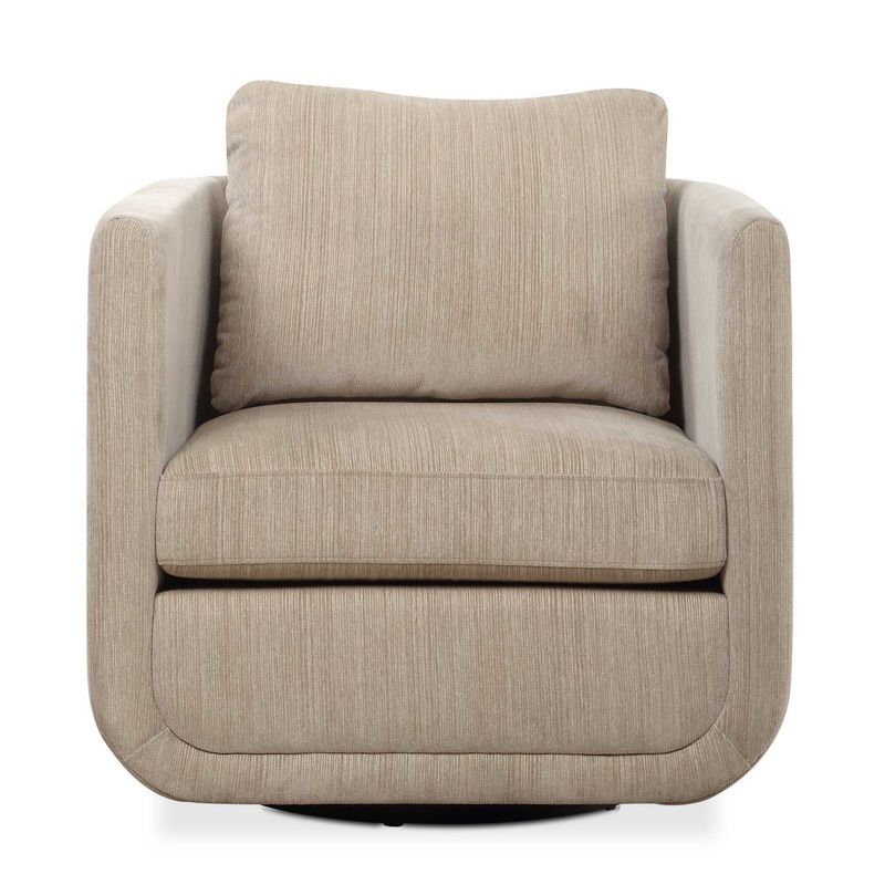 Abound – Swivel Chair – Porcelain