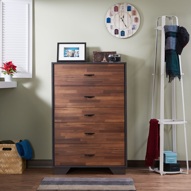 Eos – Chest – Walnut / Black
