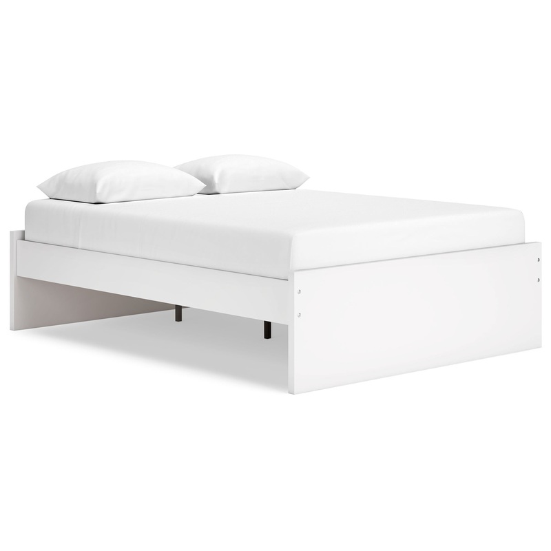 Onita – White – Queen Platform Bed