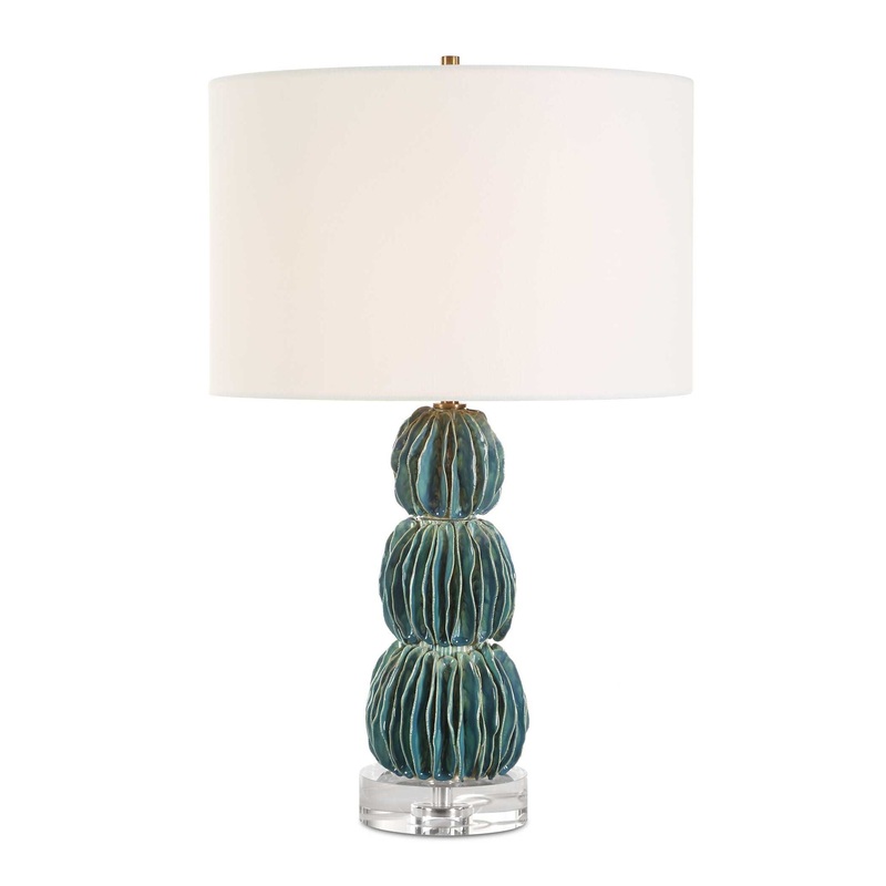 Bonaire – Table Lamp – Teal Blue