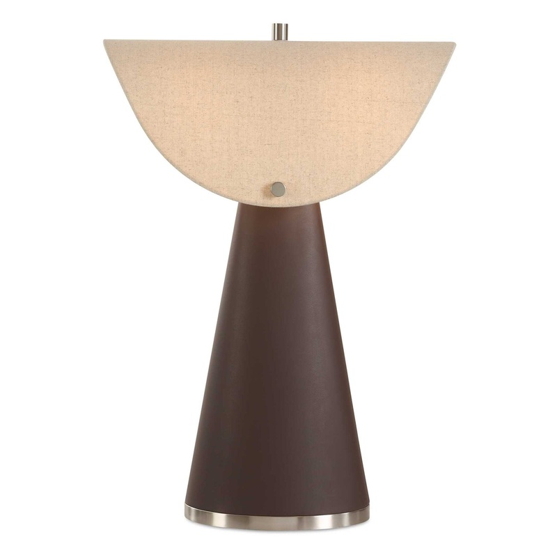 Conover – Modern Table Lamp – Brown