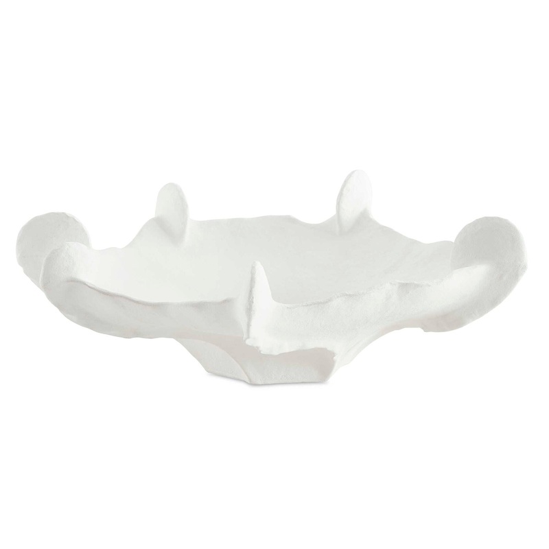 Coral Mirage – Outdoor Bowl – White