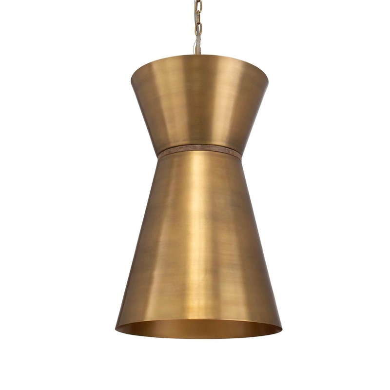 Crocker – 1 Light Mini Pendant – Brass
