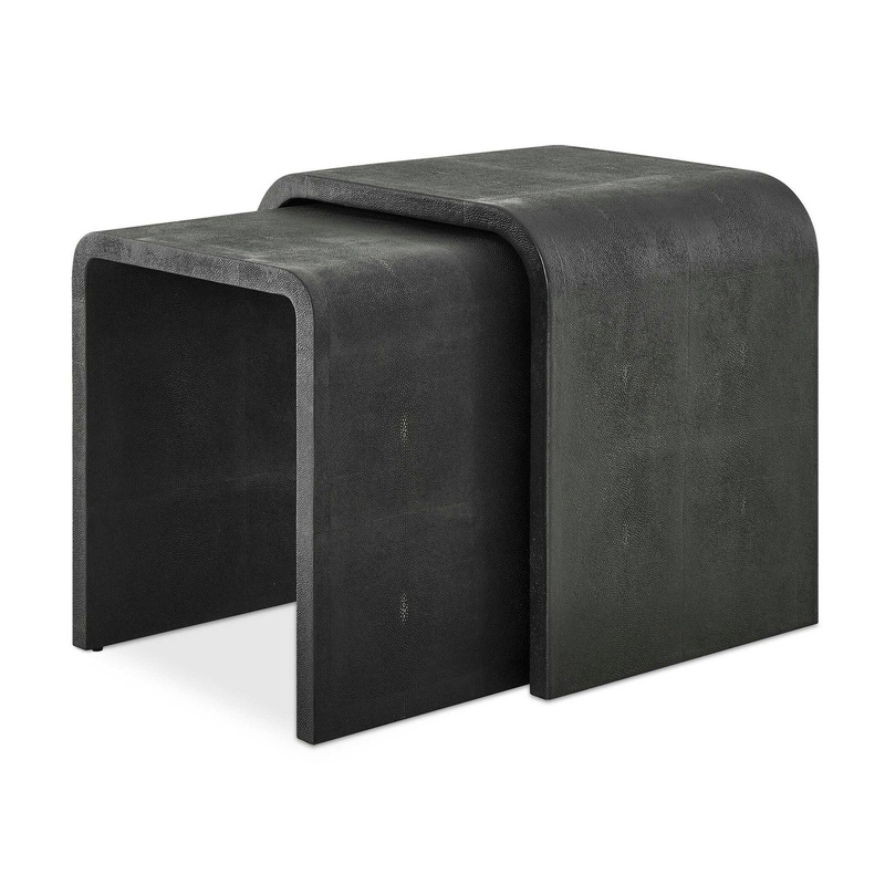 Interpose – Nesting Side Table (Set of 2) – Black