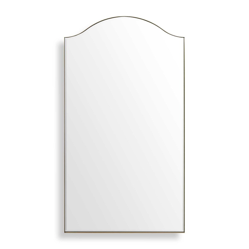 Mallorca – Arch Mirror – Brass
