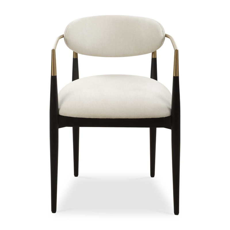 Moxie – Dining Arm Chair – White
