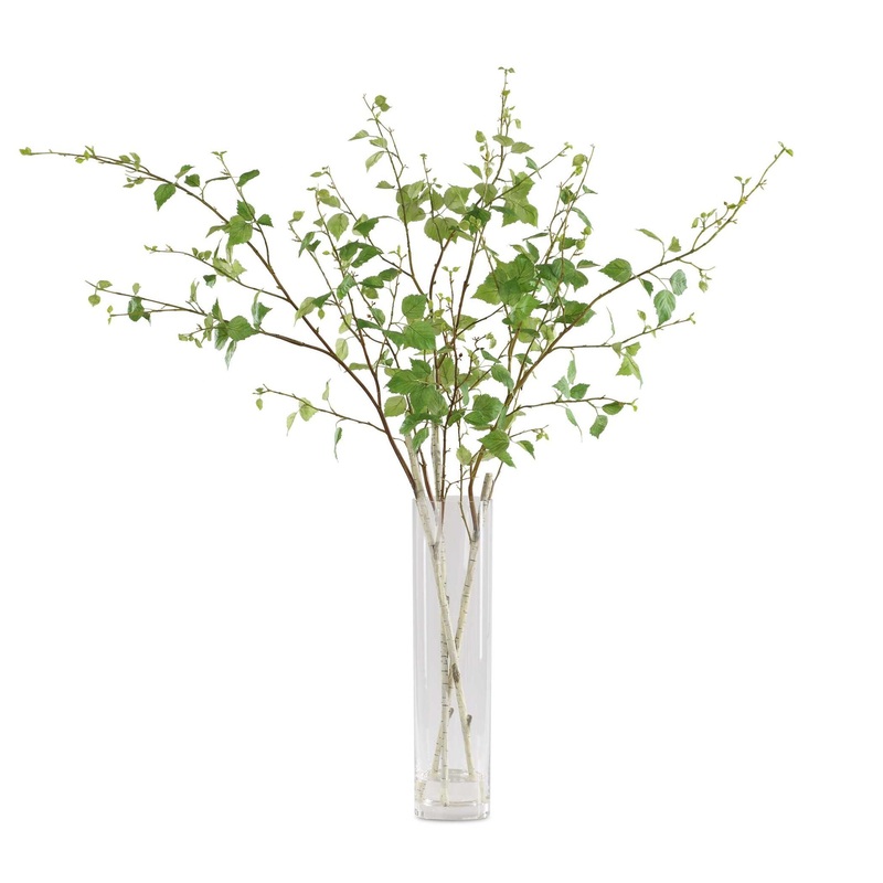 Nigra – Birch Vase Centerpiece – Green
