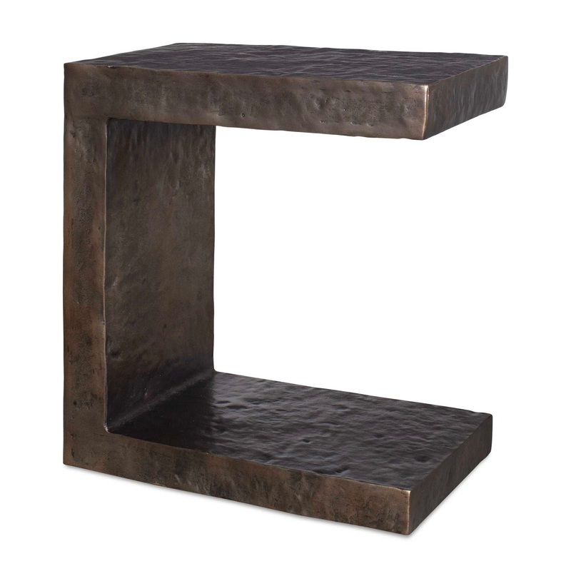 Obra – Outdoor Side Table – Bronze