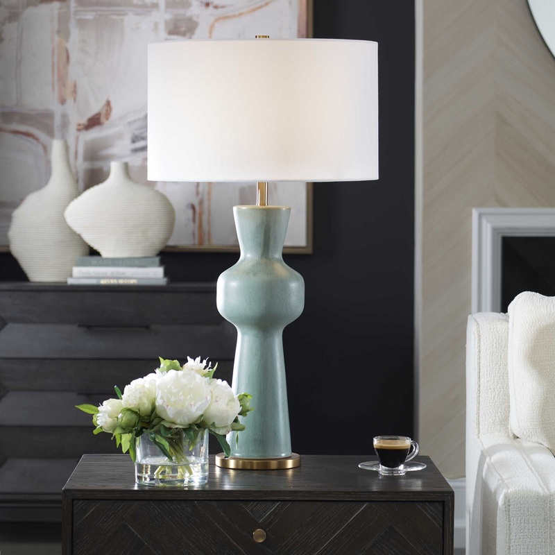 Pollard – Slate Table Lamp – Green