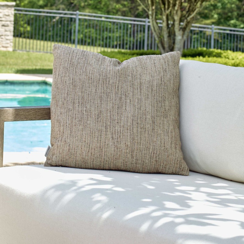 Poros – Outdoor Pillow – Brown Toned
