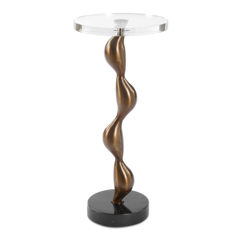 Remolino – Drink Table – Bronze