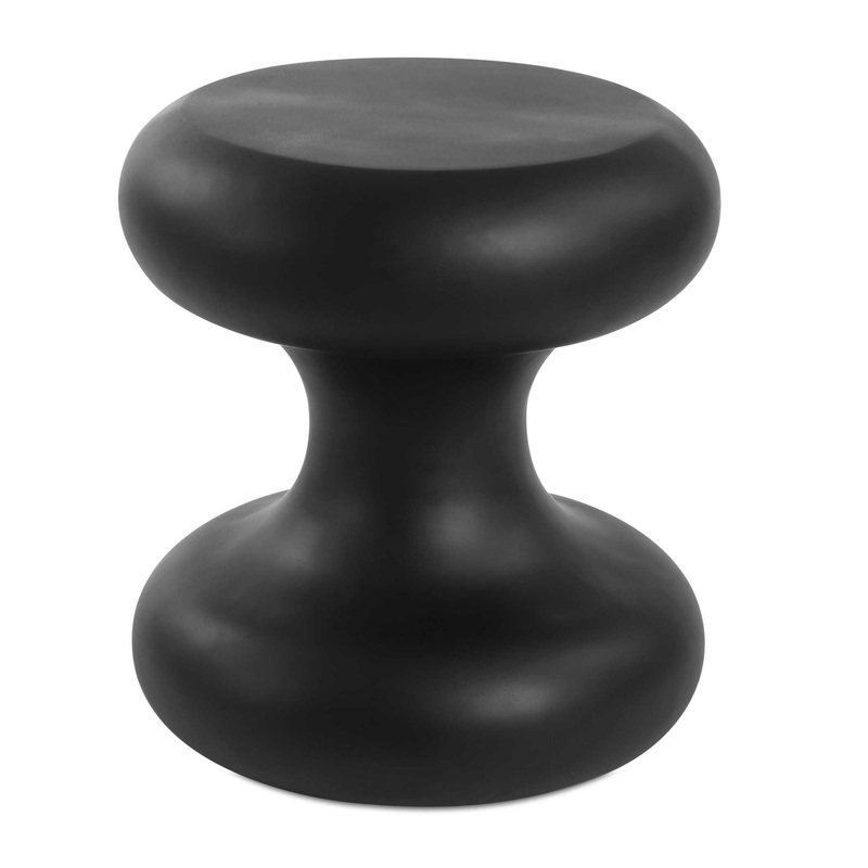 Robles – Outdoor Accent Table – Black