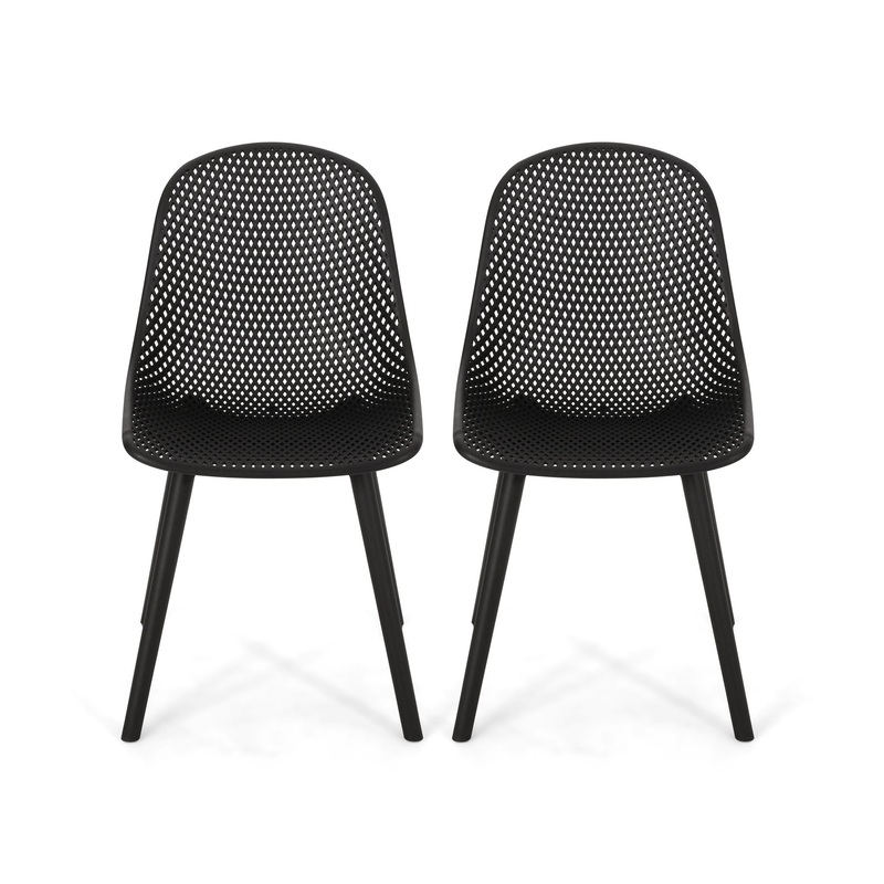 Posey Chair (Set of 2)|Black|Green|White