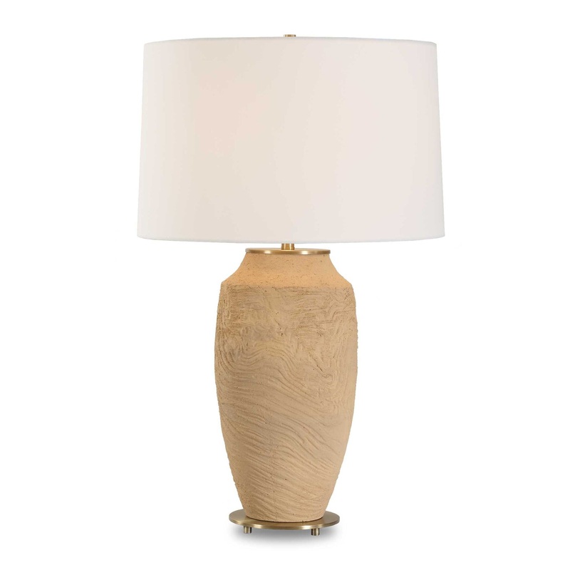 Sandstone Flow – Table Lamp – Terracotta