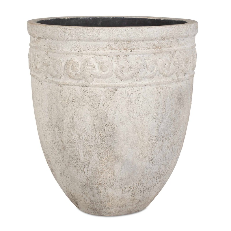 Timeless – Terrace Outdoor Planter – White