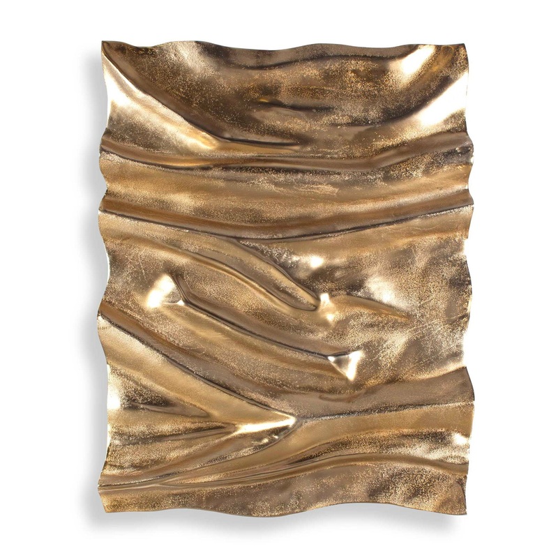 Undulate – Outdoor Wall Panel – Gold
