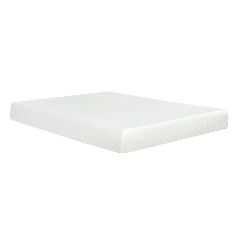 8 Plush Gel Memory Foam Mattress For Bed, Polyester Aloe Vera Cover