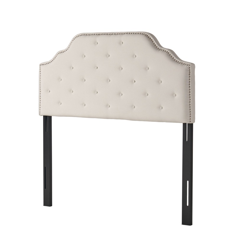 Charismatic – Size Headboard With Button Tufting And Nailhead Trim