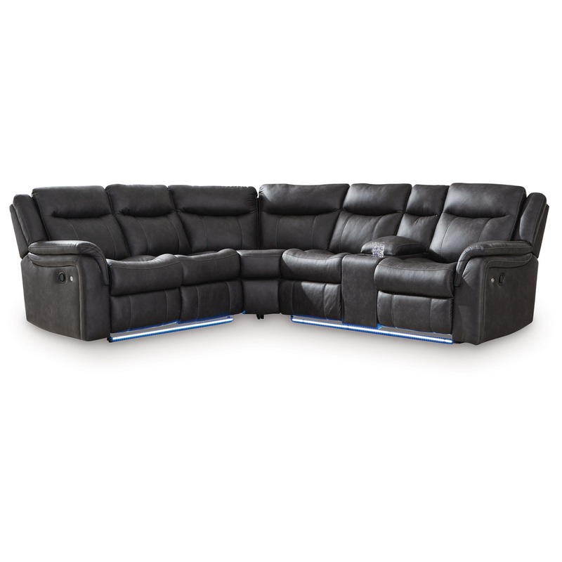 Sultan Meadow – Carbon – 2-Piece Reclining Sectional