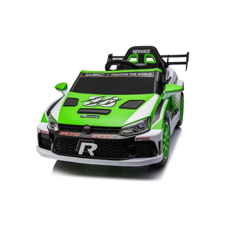 12V4A 20W*2 One Button Start, Forward And Backward, High And Low Speed, Music, Front Light, Power Display, Two Doors Can Open, 2.4G R / C, Seat Belt Four Wheel Absorber Kids Ride On Car