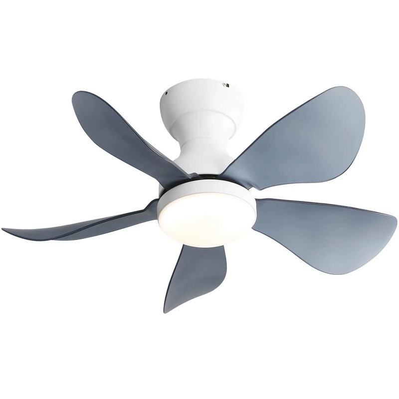 29 Low Profile Flush Mount Ceiling Fan With Light Reversible Motor Remote Control