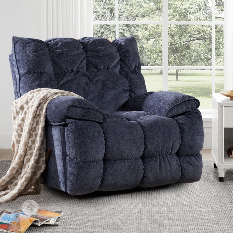 Sitjoy – Classic Recliner|Beige|Blue