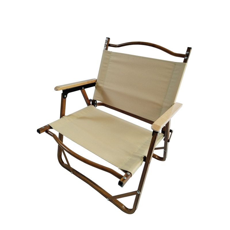 Comfy Foldable And Portable Chair With Armrests, Indoor And Outdoor (Set of 4) – Brown