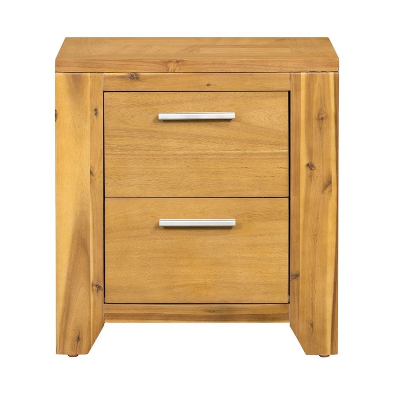 Nightstand – Natural Wood / Brown