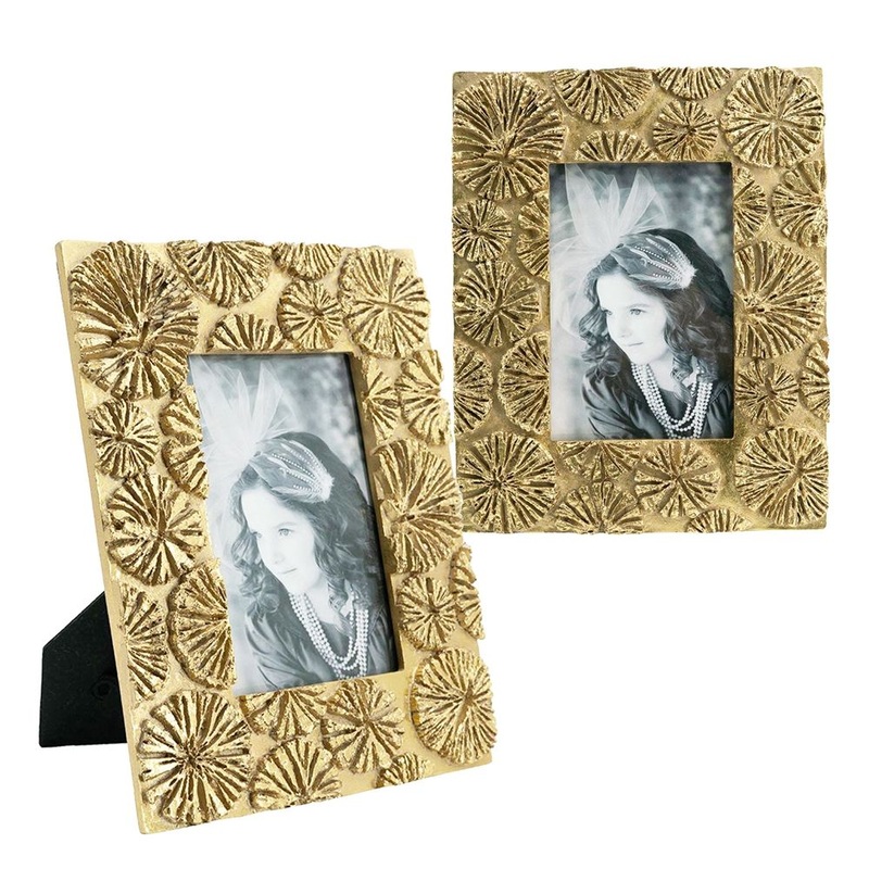 Photo Frame, Opening (Set of 2) – Gold
