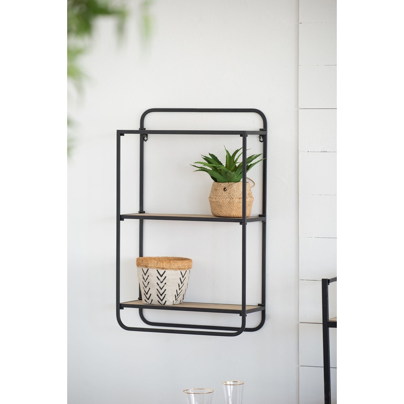 Wall Shelf – Black Brown