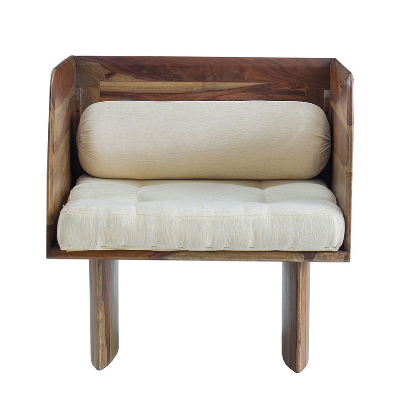 Wooden Sofa – Brown