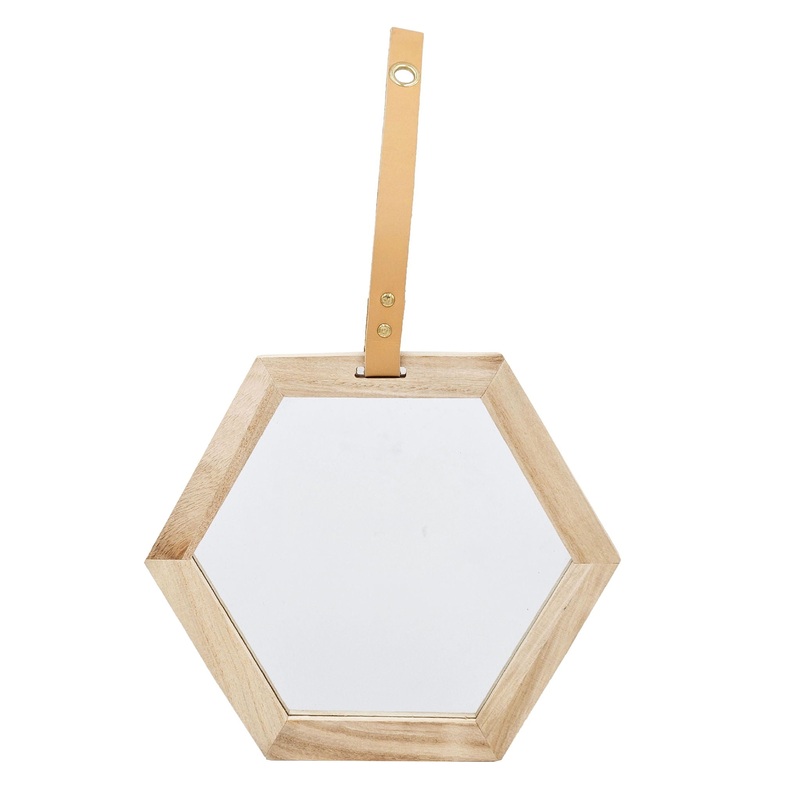 Harlan – Wall Accent Hexagon Mirror