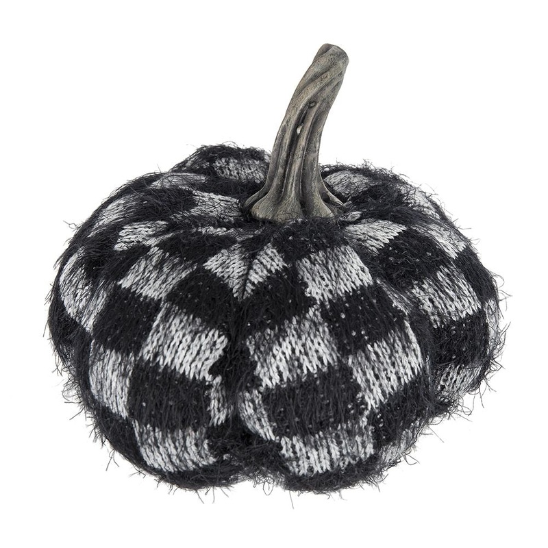 Pumpkin Decor For Holiday Halloween Decoration – Black / White