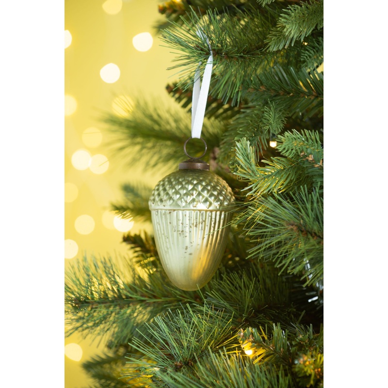 Tear Drop Ornament, Decorative Hanging Christmas Tree Ornaments For Holiday Party Decorations (Set of 12)
