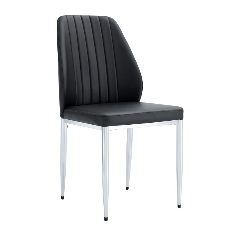 Modern Comfort Dining Chairs With Extended Backrest