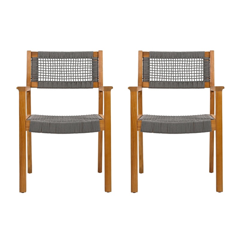 Outdoor Dining Patio Chairs (Set of 2)