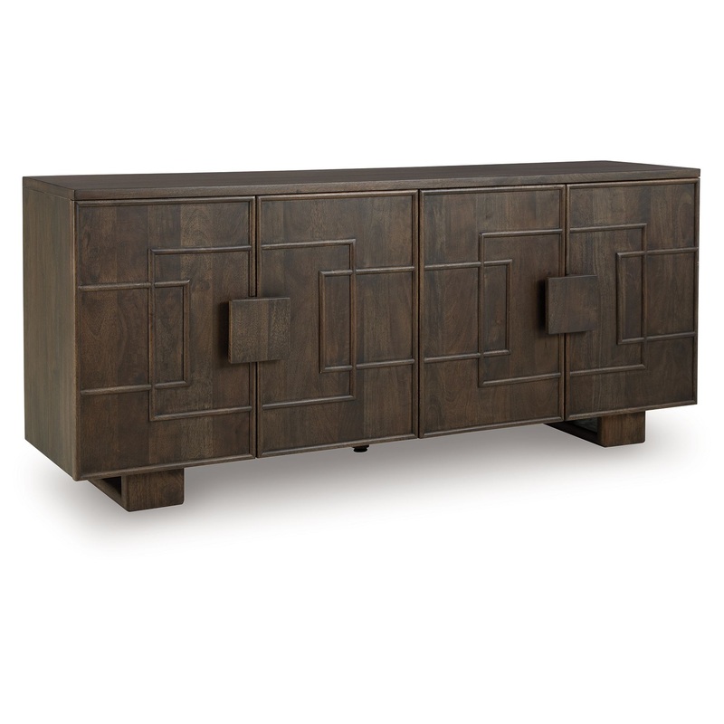 Cato – Dark Brown – Accent Cabinet