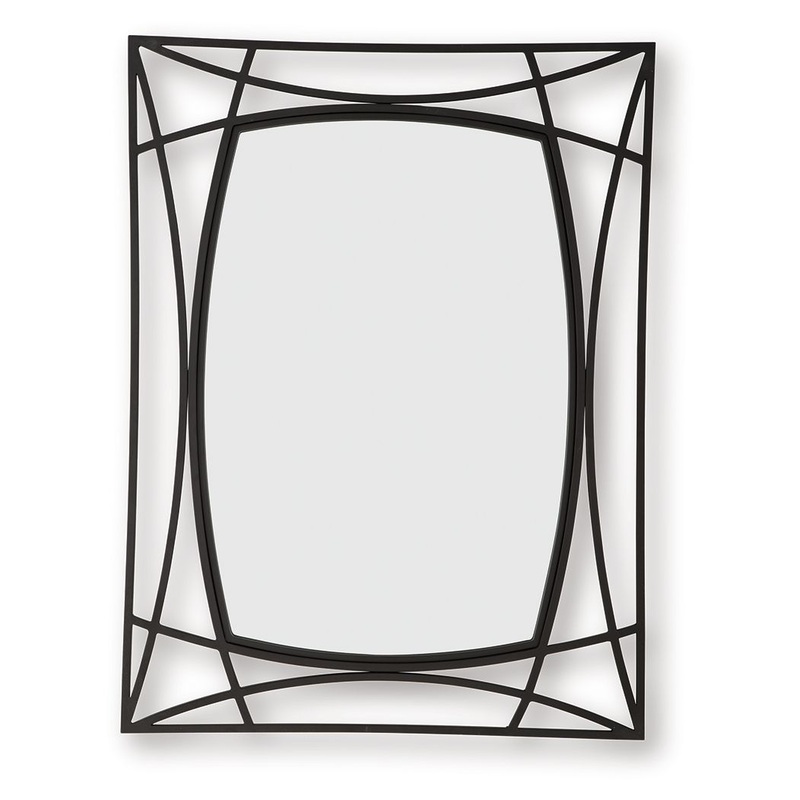 Freenville – Black – Accent Mirror