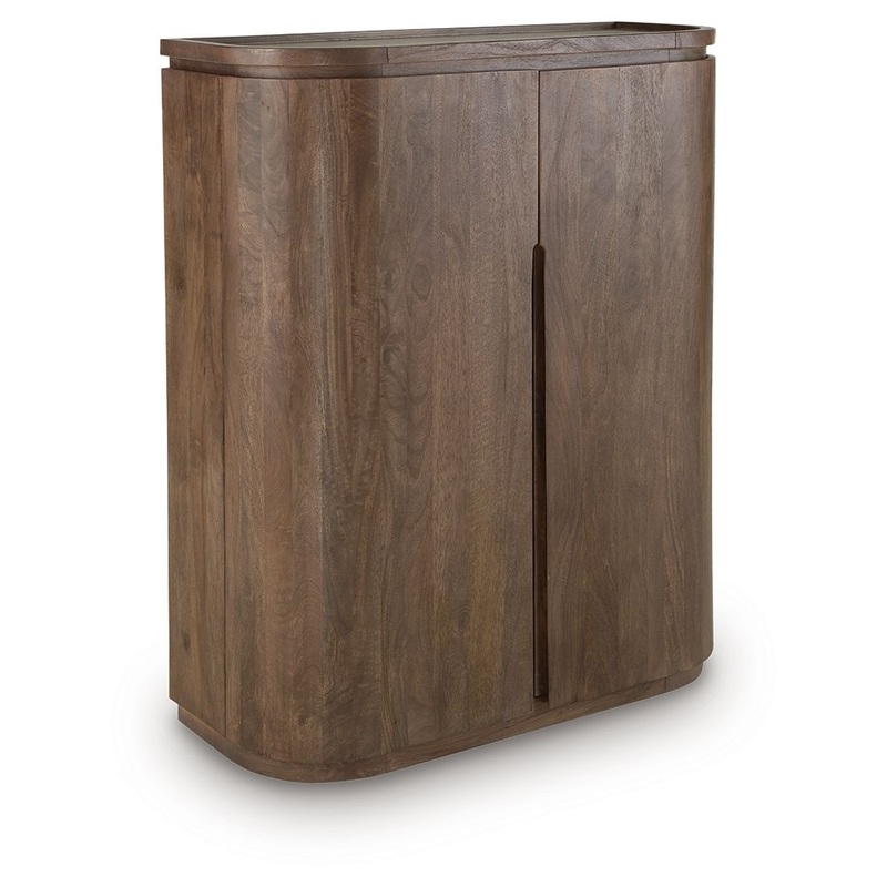 Landermont – Medium Brown – Bar Cabinet