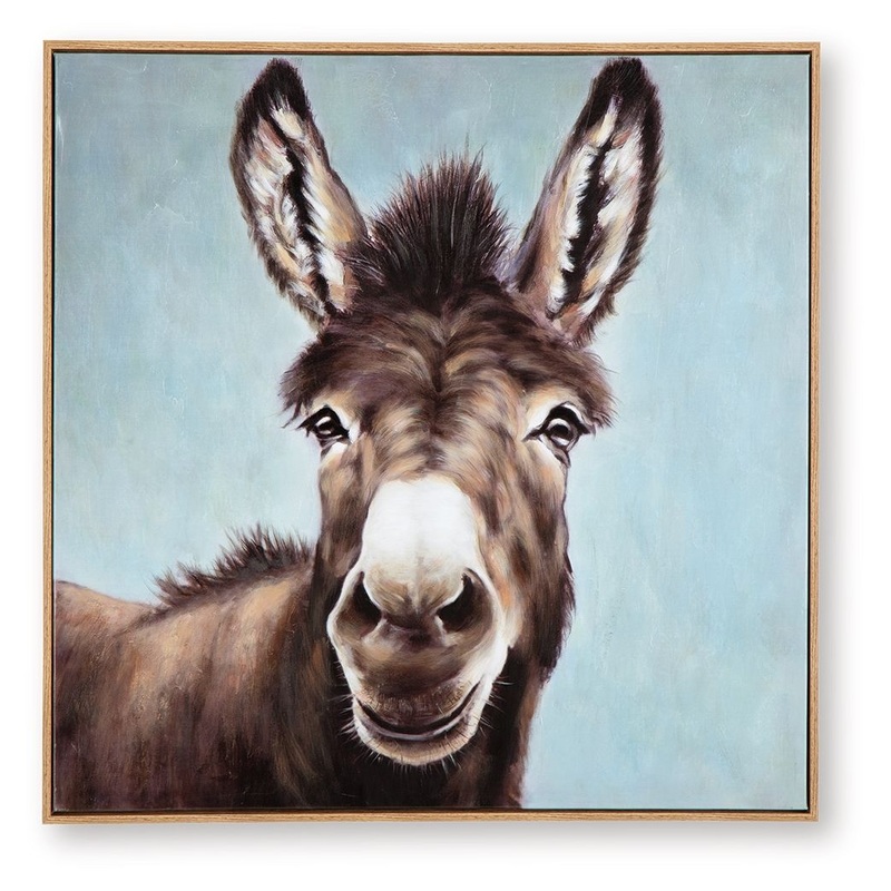 Landerton – Brown / Blue / White – Wall Art