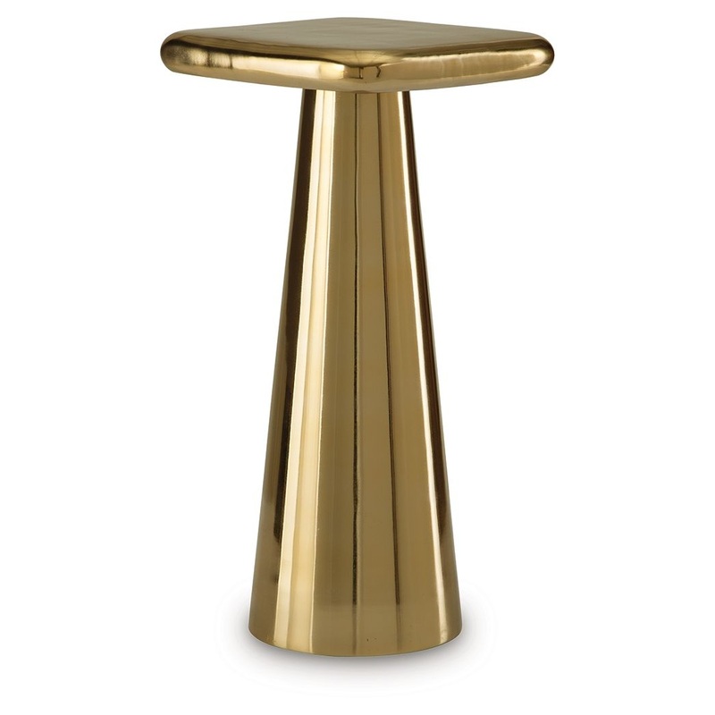 Dallenburg – Gold Finish – Accent Table