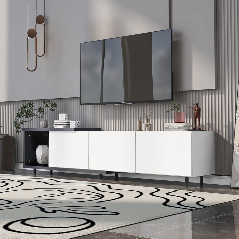 Modern Stylish Extendabletv Stand TV Cabinet For 80 TV