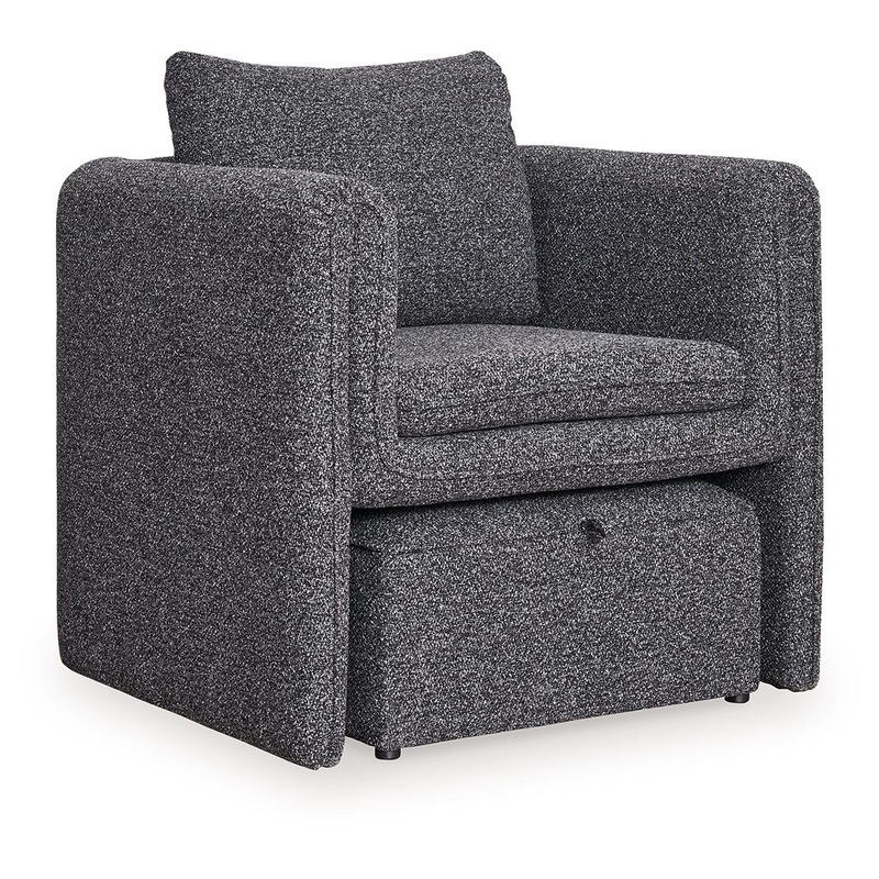 Vreni – Charcoal / Black – Accent Chair