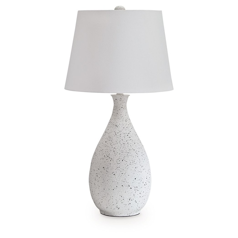 Wyattford – White / Black – Metal Table Lamp