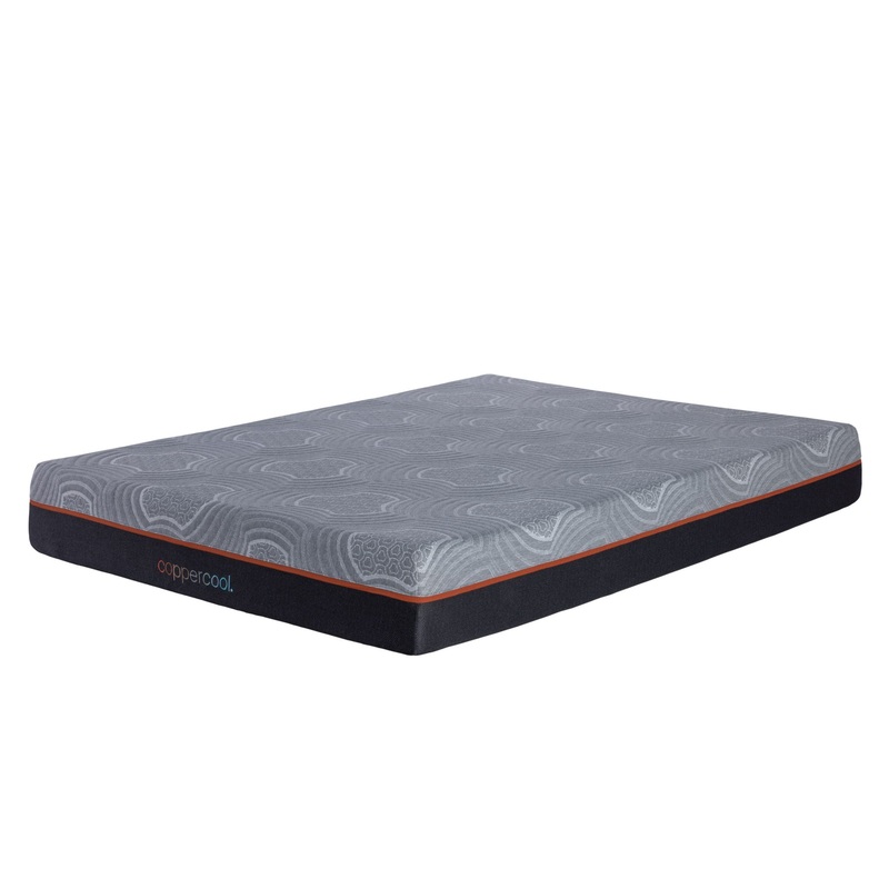 CopperCool Select – 10 King Foam Mattress – Gray / Charcoal