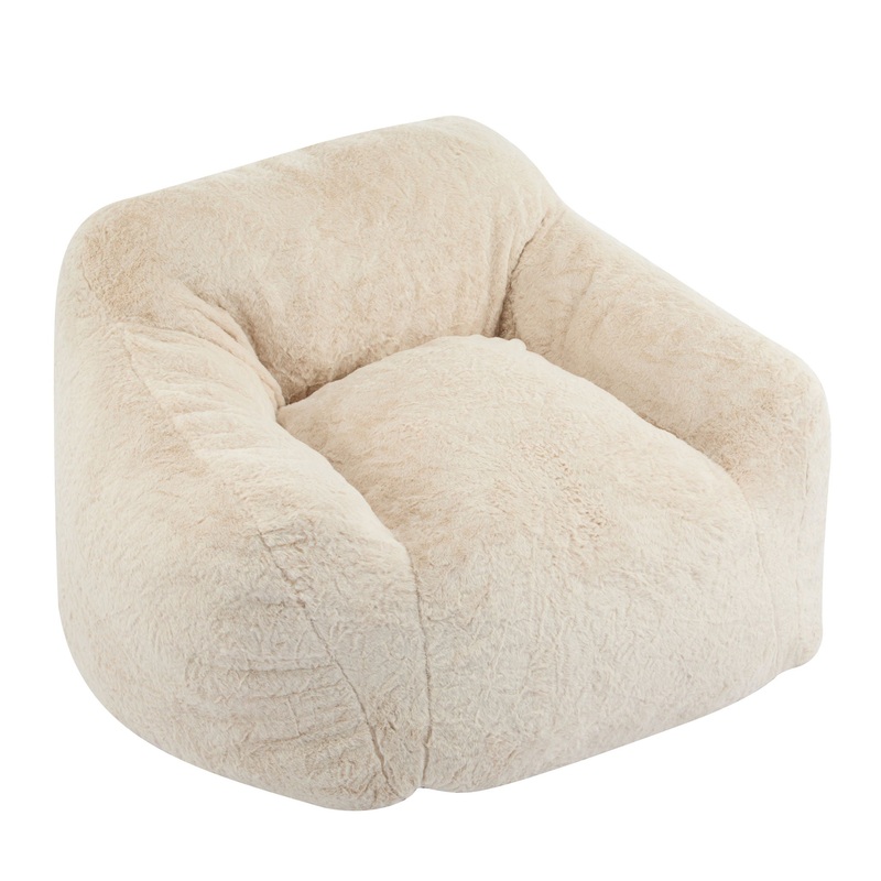 Auch – Indoor Armchair Style Bean Bag – Beige