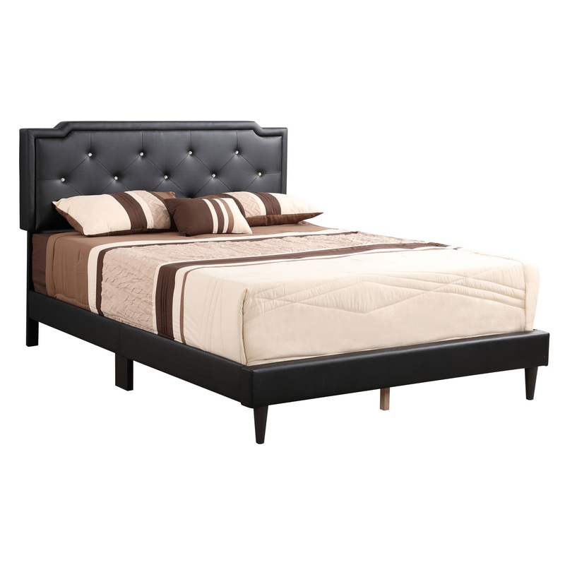 Deb – Queen Bed For Modern Bedrooms – Black