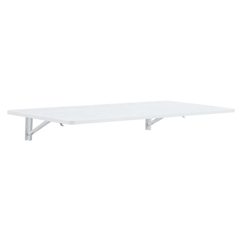 Folding Table Wall Mounted Folding Table For Small Spaces, Fold Down Desk, Workbench